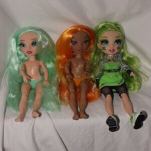 Used Rainbow High Doll Lot for Play or OOAK Custom
